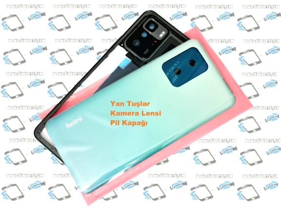 Xiaomi Redmi NOTE 10 PRO (5G) KASA Arka Pil Batarya Kapağı MAVİ