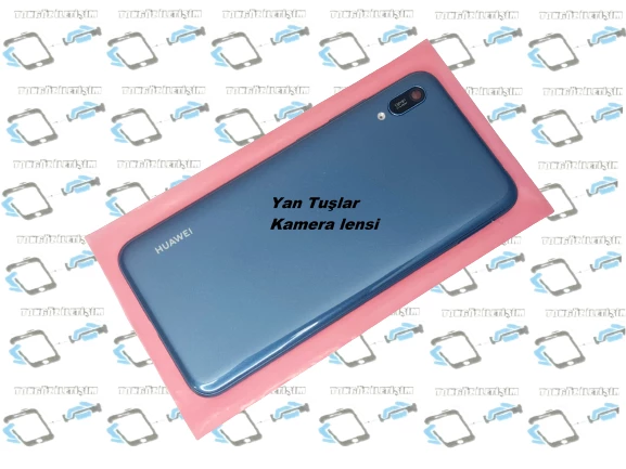 Huawei Y5 2019 Kasa Arka Pil Batarya Kapağı MAVİ