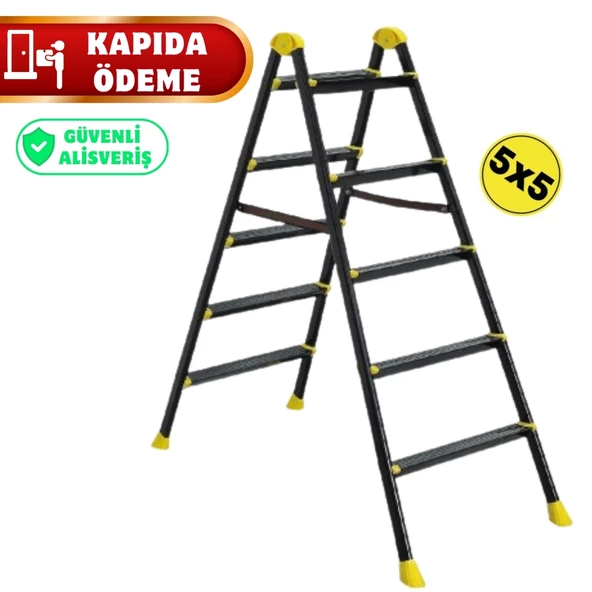 MERDİVEN 5x5 Hardy Çift Çıkışlı Merdiven