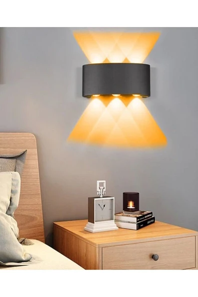 CT-8011 Haiti 10W Amber Işıklı Led Aplik