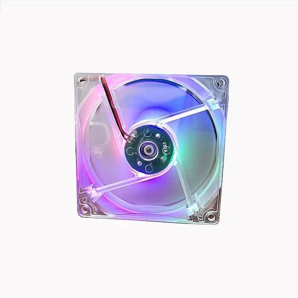 Hadron HDX1502 Ledli 12 Cm 4 Pİn Transparan Kasa Fanı - 2