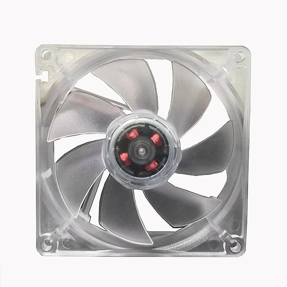 Hadron HDX1502 Ledli 12 Cm 4 Pİn Transparan Kasa Fanı - 3