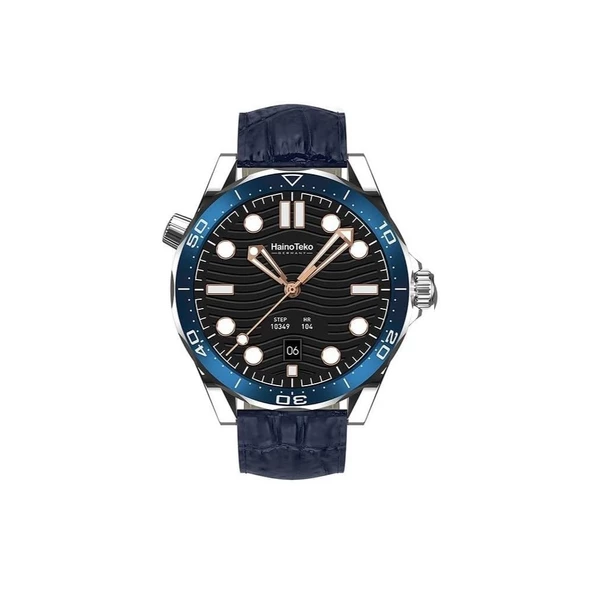 Haino Teko RW48 Amoled Ekran Android İos HarmonyOs Uyumlu 3 Kordonlu Akıllı Saat Gümüş - Resim 3