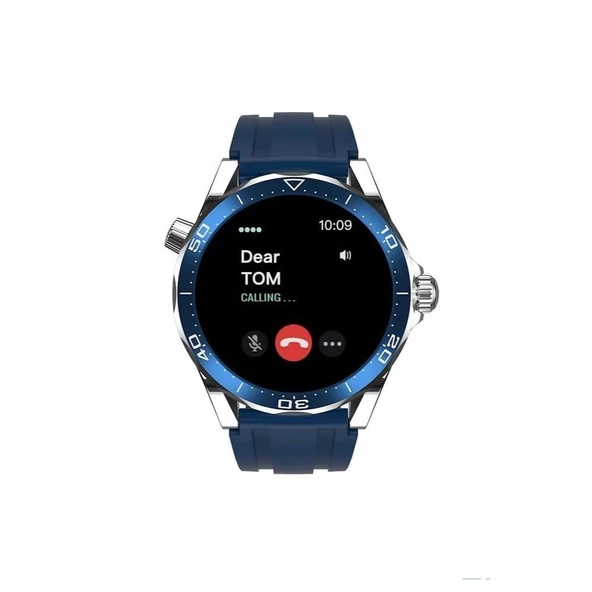 Haino Teko RW48 Amoled Ekran Android İos HarmonyOs Uyumlu 3 Kordonlu Akıllı Saat Gümüş - Resim 2