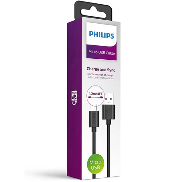 ScHitec 120W 3 Type-C + 2 UsbA Toplam 5 Çıkışlı Philips 3A 45W UsbA to Micro Kablolu Şarj Aleti Beyaz SR104 - 9