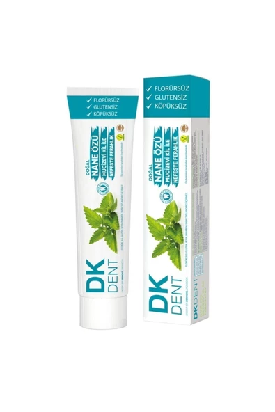 DERMOKİL DK DENT NANE ÖZÜ 75ML DİŞ MACUNU