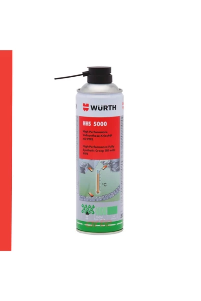 Würth Hhs 5000-ısıya Dayanıklı Yağlama 500ml