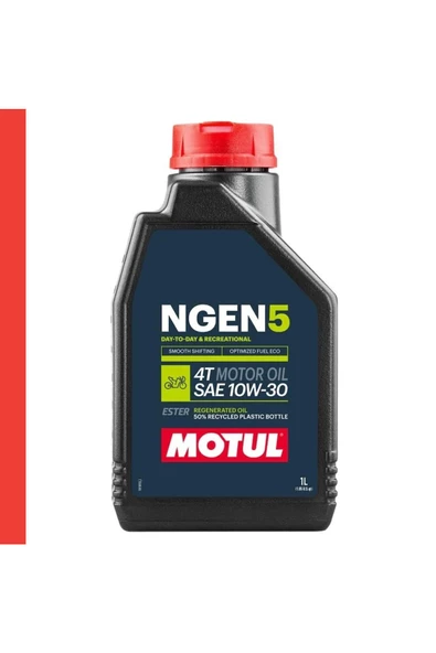 Motul NGEN 5 10W-30 4T Motosiklet Motor Yağı 1 Litre Güncel Ürün