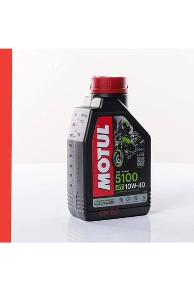 Motul 5100 10W-40 4 T Motosiklet Motor Yağı Güncel Ürün 1 Adet