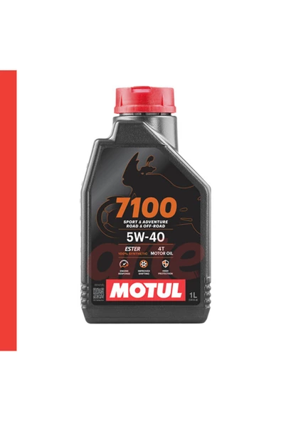 Motul Motosiklet Motor Yağı 7100 5W40 4T 1 L - Performanslı ve Yüksek Kaliteli Yağ