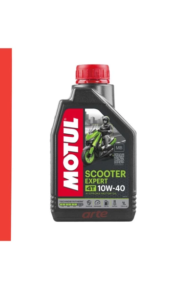 Motul Scooter Expert 10w-40 4 T Mb Motosiklet Motor Yağı Güncel Ürün 3 Adet