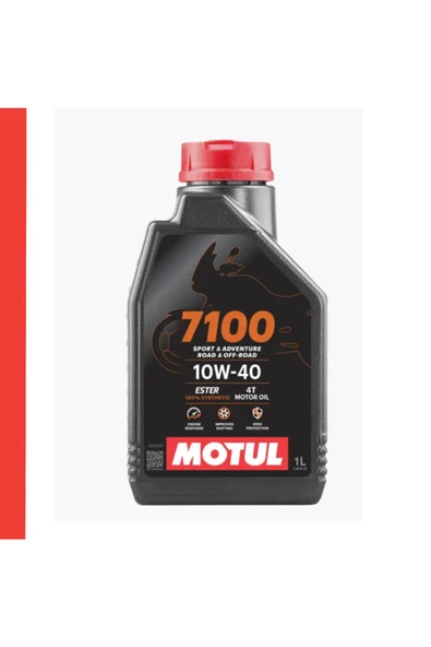 Motul 7100 10w40 4t 1 L - Motosiklet Motor Yağı Performanslı Ve Yüksek Kaliteli Yağ