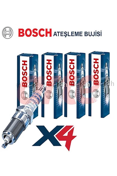 Bosch Mercedes Benz C200 Benzin - Lpg Iridyum Buji 1994-2000(4 Adet)