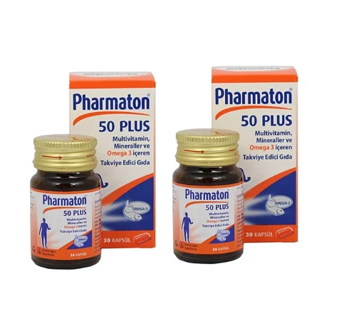 Pharmaton 50 Plus 60 Kapsül
