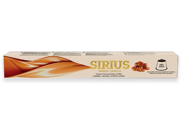 Sirius Premium Fındık Aromalı Kapsül Kahve 55 gr