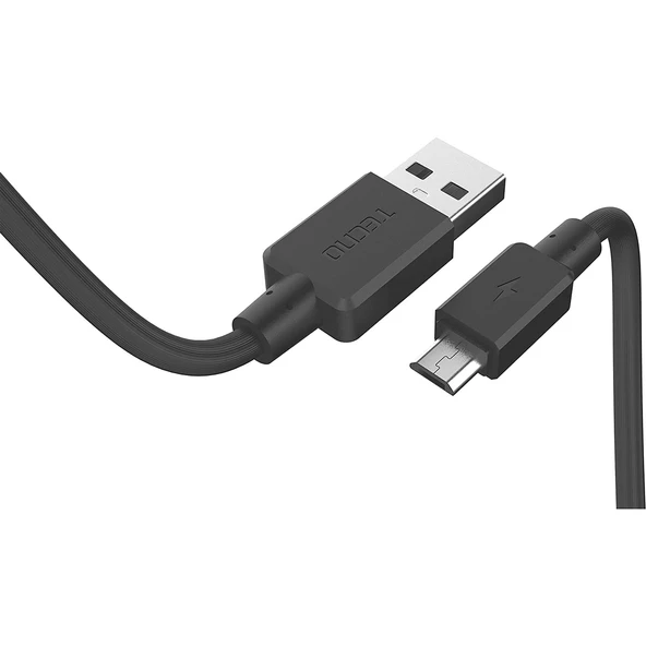 ScHitec 120W 3 Type-C + 2 UsbA Toplam 5 Çıkışlı Tecno TCD-M11 USB-A to Micro 2A Kablolu Şarj Aleti Beyaz SR104 - 8