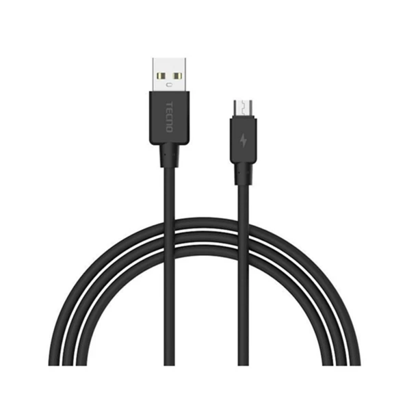 ScHitec 120W 3 Type-C + 2 UsbA Toplam 5 Çıkışlı Tecno TCD-M11 USB-A to Micro 2A Kablolu Şarj Aleti Beyaz SR104 - 7