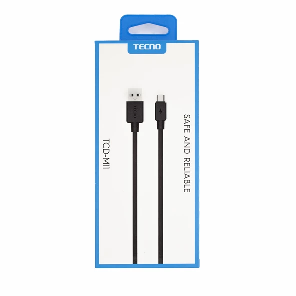 ScHitec 120W 3 Type-C + 2 UsbA Toplam 5 Çıkışlı Tecno TCD-M11 USB-A to Micro 2A Kablolu Şarj Aleti Beyaz SR104 - 10