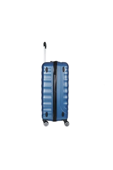 DELPHIN Mavi 3 Lü Valiz Seti - 5