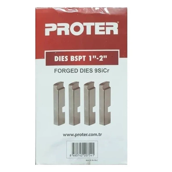 Proter 1/2''-3/4''Tezgah Pafta Yedek Diş Açma Tarağı - 3