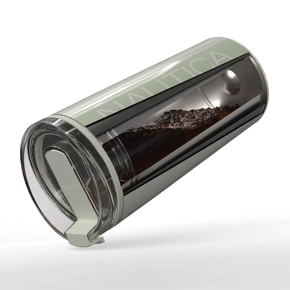 Nautica Sport NTM02 Termos Paslanmaz Çelik 650 ml Matcha - Resim 4