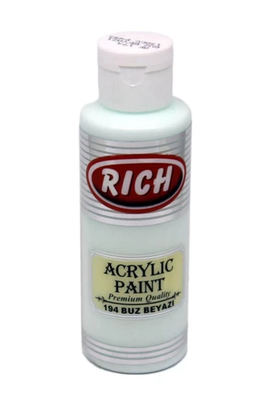 Rich Akrilik Boya Master 130 CC Buz Beyazı (Ice Whıte) AK-130-194