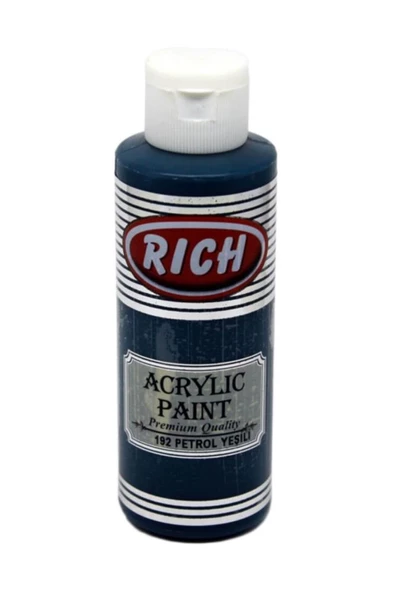 Rich Akrilik Boya Master 130 CC Petrol Yeşili (Oıl Green) AK-130-192