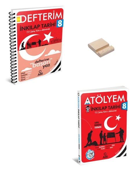 LGS 8. Sınıf T.C İnkılap Tarihi Defterim ve Atölyem Set