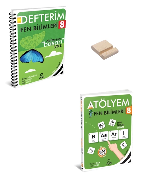 LGS 8. Sınıf Fen Bilimleri Defterim ve Atölyem Set