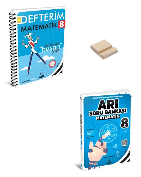 LGS 8. Sınıf Matematik Defterim ve Arı Soru Bankası