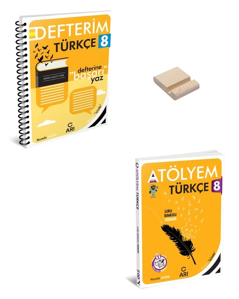 LGS 8. Sınıf Türkçe Defterim ve Atölyem Set