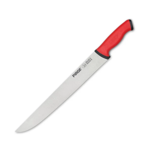 Pirge Duo Şarküteri Bıçağı Sivri 35 cm Kırmızı