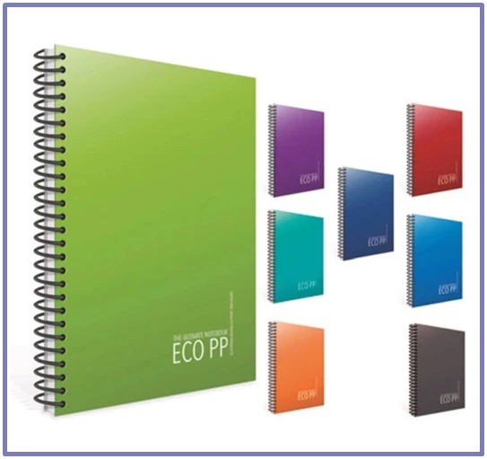 Gıpta Eko 100 Yaprak Kareli Defter A4 Spiralli Pp Kapak 1 adet