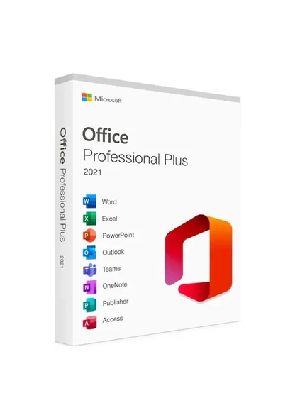 Office 2021 Pro Plus Lisans - Kutu - Ömür Boyu (553941800)