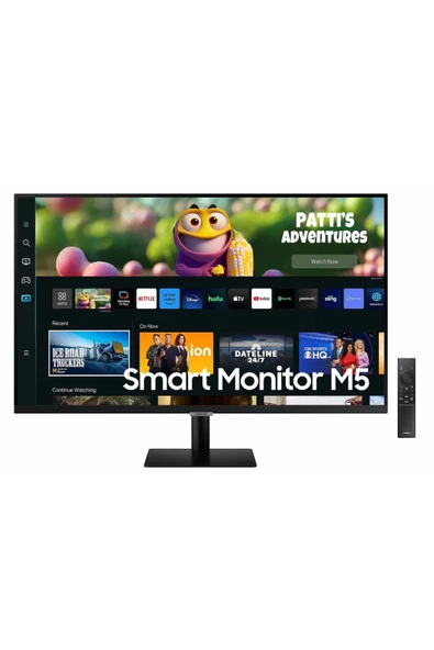 Samsung M5 27" Wi-fi Bağlantı Akıllı Tv-monitör 4ms 60hz 1920 X 1080 Fullhd Smart Slim Monitör Tv