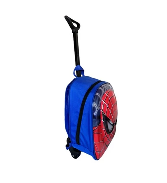çekçekli örümcekli spderman kreş ve anaokul çantası orta boy 30 CM (1 SINIFA OLMAZ) - 2