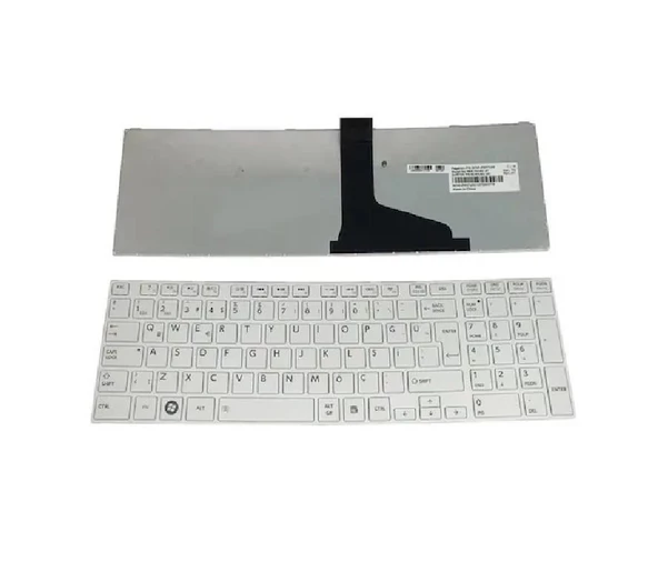 Toshiba Satellite C850 Klavye Tuş Takımı Beyaz TR