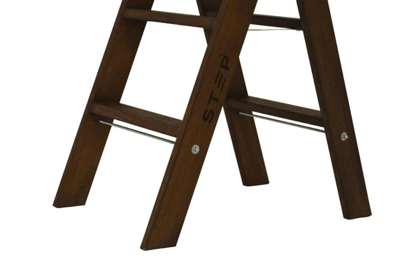 STEP GORDİOS AHŞAP ÇİFT ÇIKIŞLI 2 BASAMAKLI MERDİVEN - Resim 5