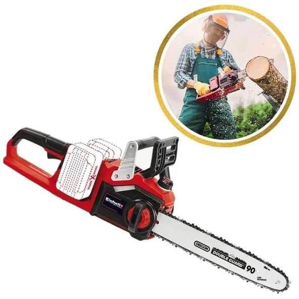 Einhell GE-LC 36/35 Li Solo Akülü Zincirli Ağaç Kesme - 6