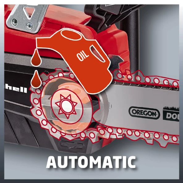 Einhell GE-LC 18 Li Kit Akülü Ağaç Kesim Motoru Odun Testeresi - 6