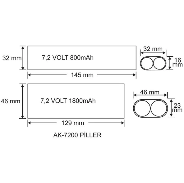 Arsel AK-7200-3 LED Lambalar İçin Acil Durum Yedekleme Kiti Kesintide 180 Dak. Yanan 3,5-200 Volt Led Lamba - 4