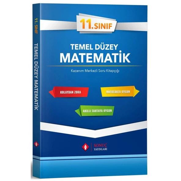 Sonuç 11. Sınıf Temel Düzey Matematik Tek Kitap