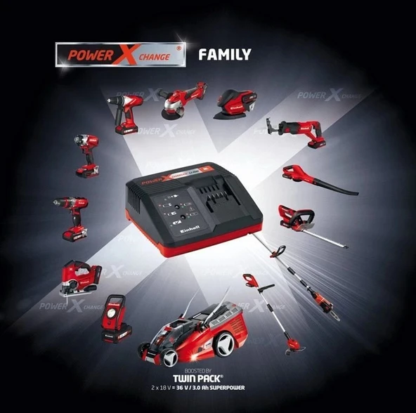 Einhell Power X-Charger Li-ion Akü Şarj Cihazı - Resim 4