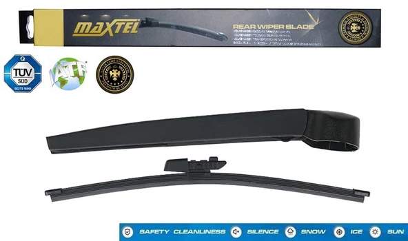 VW GOLF 6 (2008-2012) / SEAT LEON (2005-2012) ARKA SİLECEK VE KOLU 280mm 7E0955425T
