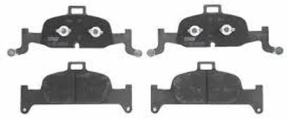 AUDI A4 ÖN FREN BALATA TAKIMI 2015-2020 ARASI FDB4616 8W0698151AC 8W0698151M