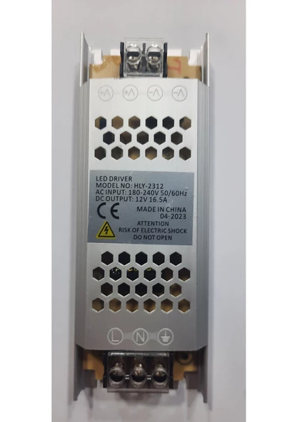 16,5 Amper  Slim Dar Tip Led Trafo - 2