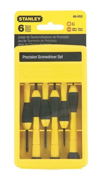 Stanley 0-66-052 6 Parça Saatçi Tornavida Takımı