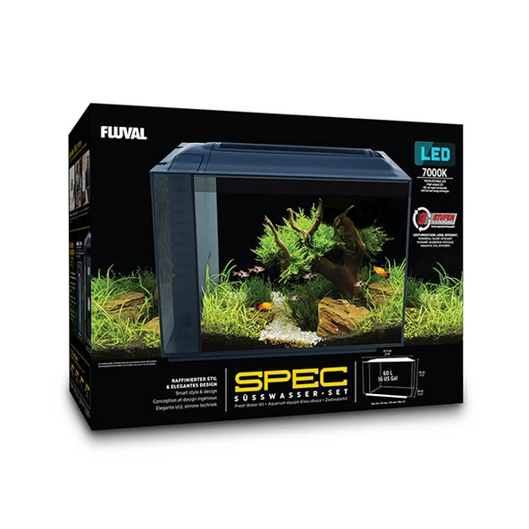 Fluval Spec Akvaryum 60 L Siyah