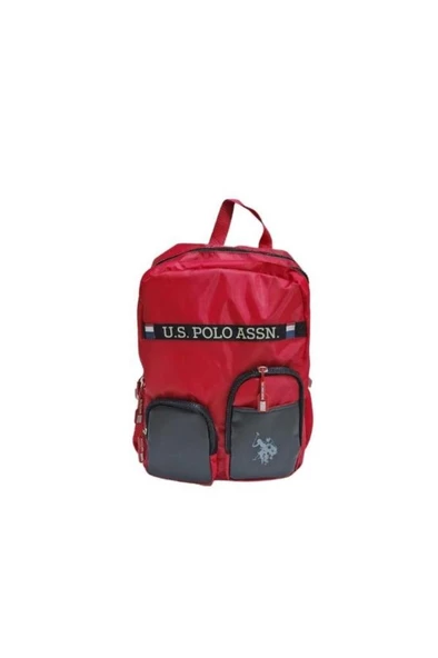 U.S Polo Assn Sırt Çantası Plçan23176 - KIRMIZI