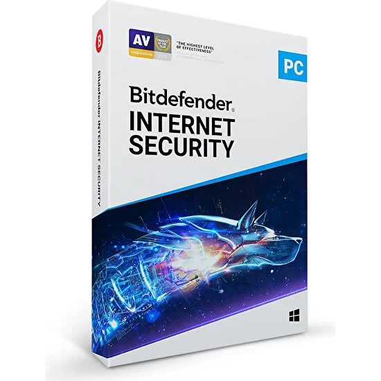 Bitdefender Internet Security 3 Kullanıcı - 1 Yıl